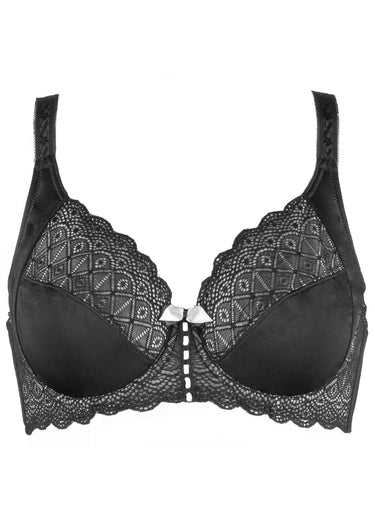 Soutien-gorge dentelle avec armatures Noir