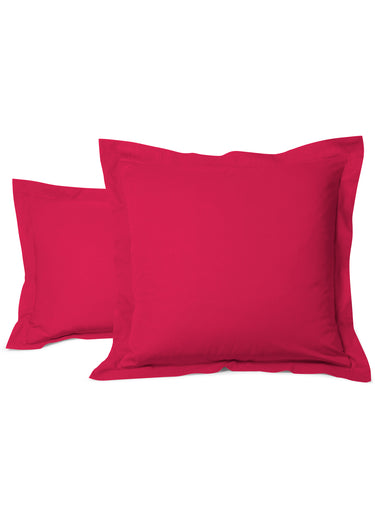 Taie pur coton uni RELAX Fuchsia