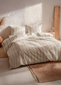 Taupe/Blanc