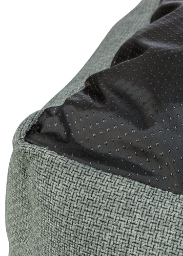 Lit bord tissu VIVIANA, pour animaux Bleu / Gris