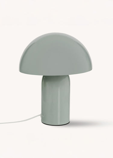 Lampe en acier forme champignon, clair1 Celadon