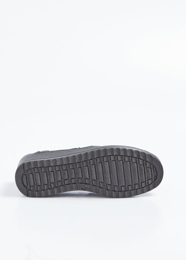 Sandales élastiquées largeur confort Noir