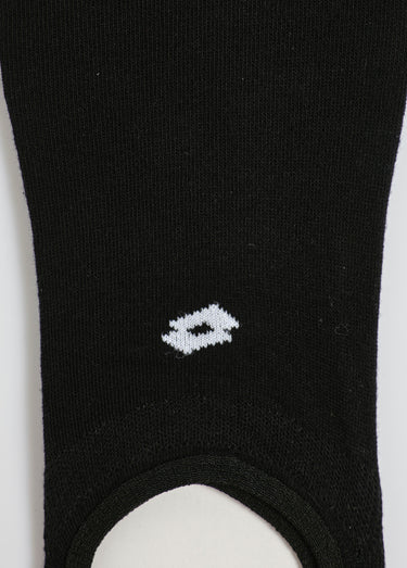 Socquettes discrètes bande anti glisse Noir