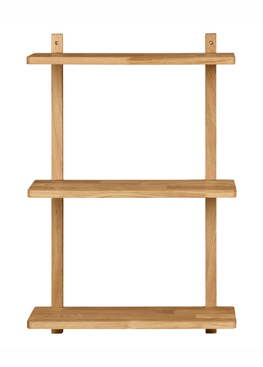 Etagère chêne clair 3 tablettes TOWNSVILLE Naturel