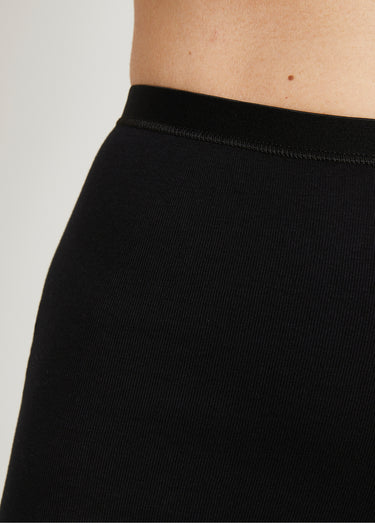 Culotte shorty coton - lot de 3 Noir Lot3