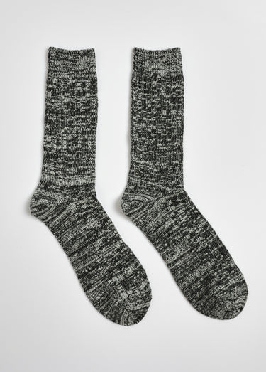 Paire de chaussettes chaudes et douces Gris