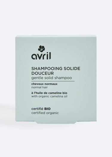Shampooing solide BIO cheveux normaux Blanc