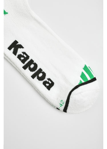 Chaussettes en coton recyclé, clair Blanc