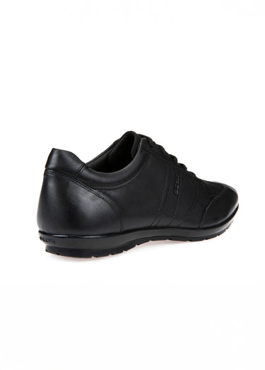 Derbys cuir tendance, semelle antidérapante Noir