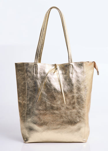 Sac shopping en cuir véritable Dore