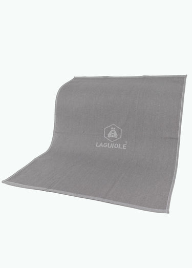 Torchons Géo en coton, assortis clairs Gris