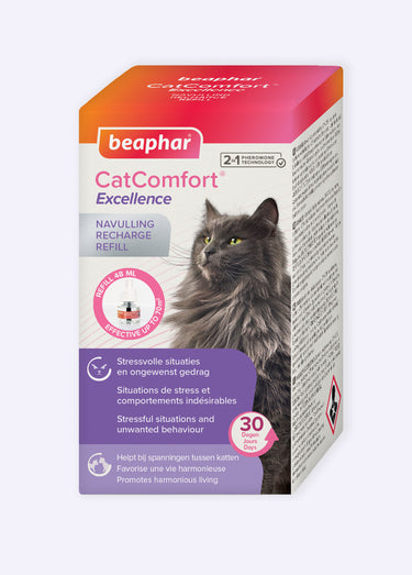 Recharge 48ml anti stress 30J chat/chaton Blanc