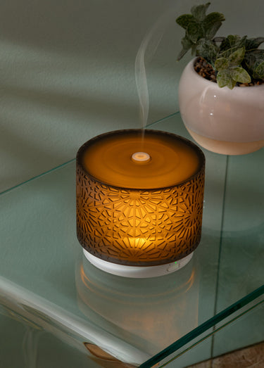 Diffuseur huiles essentielles façon marbre Noir