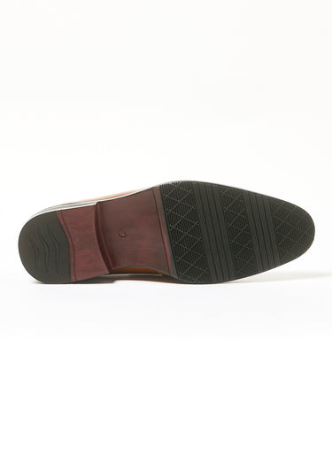 Mocassins élégants cuir Marron
