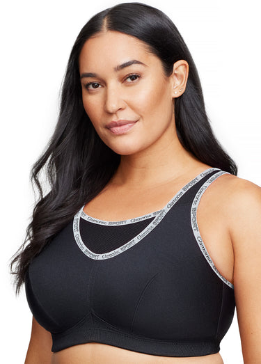 Brassière Sport anti-rebondissements Noir