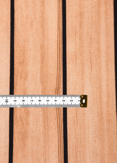 Coupon déco, rayé façon bois 3x1,4m Marron Clair