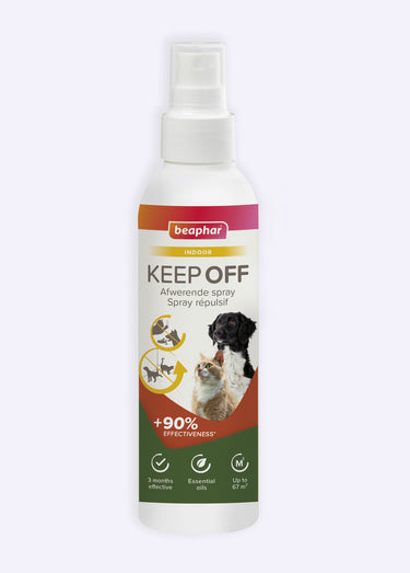 Spray répulsif huiles essentielles, chien/chat Blanc