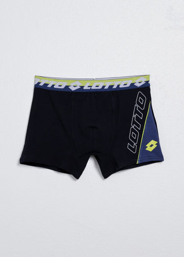 Boxer ceinture élastiquée logo, vif Marine