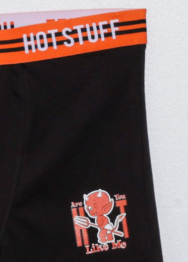 Boxer homme avec licence Hot Stuff Noir