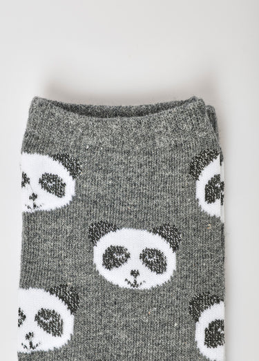 Chaussettes assorties, thème panda Gris/Noir