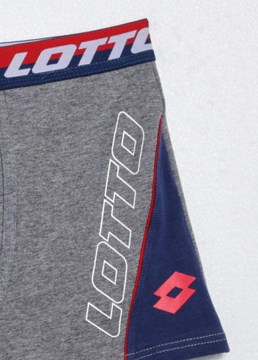 Boxer ceinture élastiquée logo, vif Gris