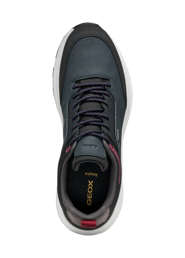 Baskets sportswear avec semelle technique Bleu Marine/Noir