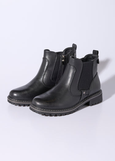 Boots élastiquées, esprit camarguaises Noir