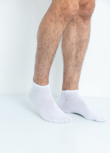 Chaussettes discrètes homme Blanc Lot3
