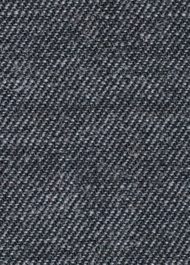 Coupon tissu habillement chambray, plomb Gris