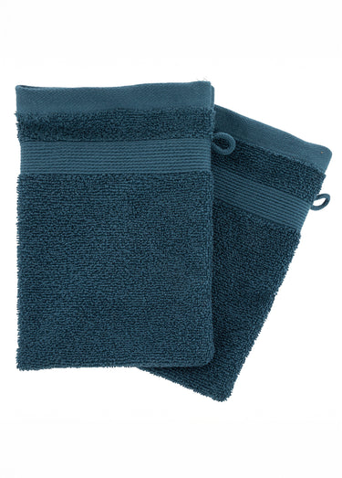 Drap de bain épais pur coton 100x150cm Bleu égéen