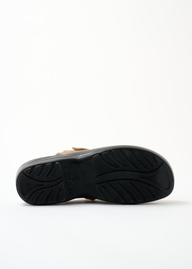 Chaussons mule sabot largeur confort Beige