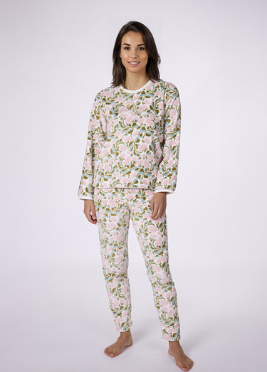 Pyjama chaud 2 pièces polaire imprimé Imprime