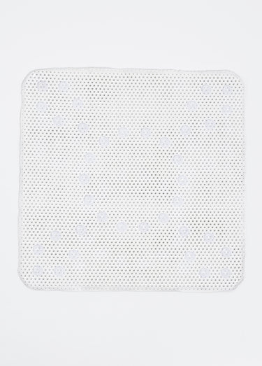 Tapis de douche antidérapant Blanc/Beige