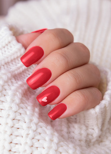 Vernis à ongles BIO-sourcé et vegan Rouge Grenat