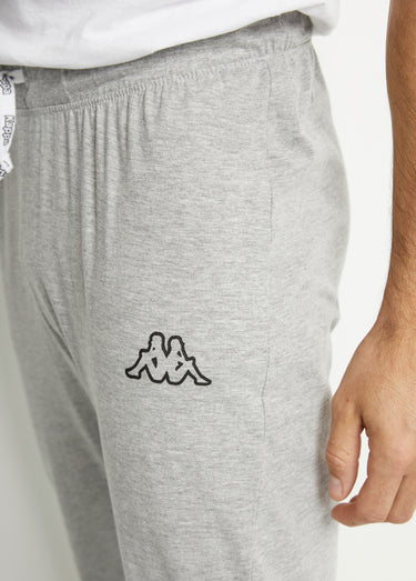 Pantalon de survêtement bas resserré Gris