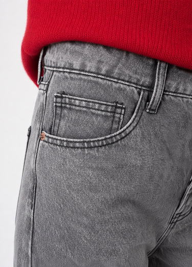 Jean resserré coupe carotte, spécial PETITE Gris