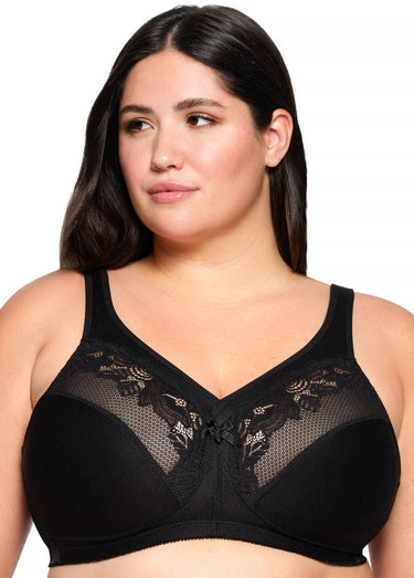Soutien-gorge MagicLift Minimiseur Sans Armatures pour Grandes Tailles et Formes Généreuses n°1003 Noir