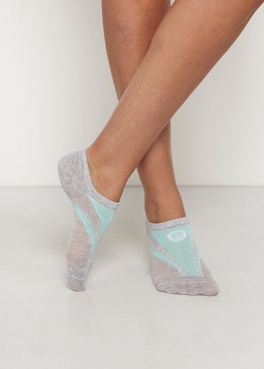 Chaussettes invisibles fantaisie Assortis Vert