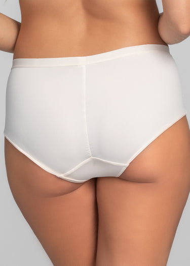Culotte dentelle raffinée Nacre