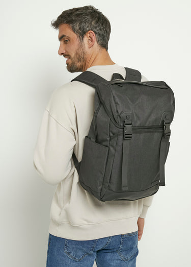 Sac à dos urbain multipoches Noir