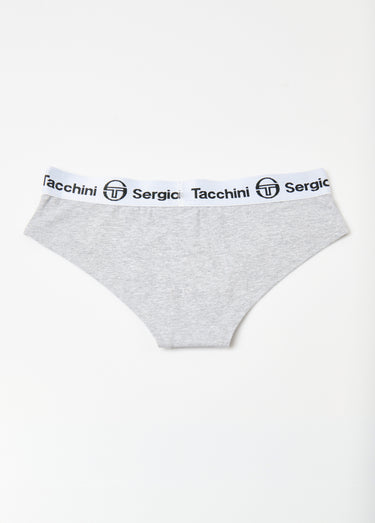 Shorty uni ceinture logo Gris