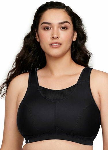Brassière Sport spécial Grande taille Noir