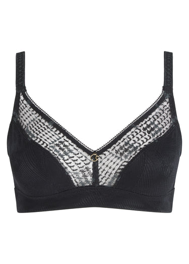 Soutien-gorge emboitant et maintien, INTRIGUE Noir