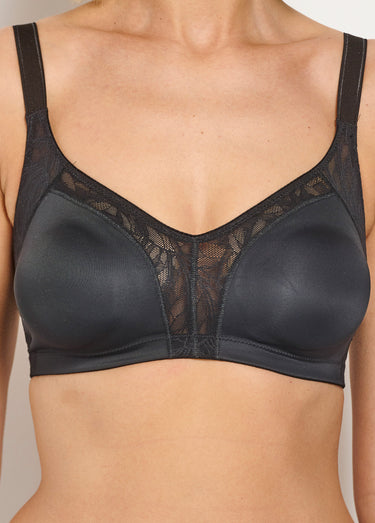 Soutien-gorge sans armatures minimiseur Noir