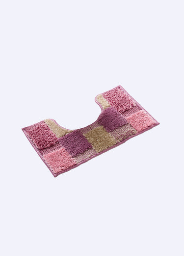 Tapis de bain fantaisie, antidérapant Rose