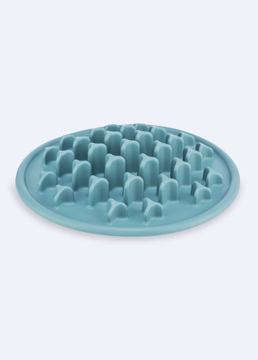 Set de table pour animaux SLOW FEEDING Bleu