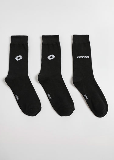 Lot de 3 Chaussettes assorties Noir