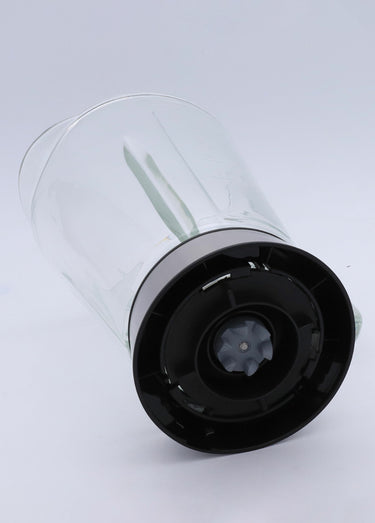 Blender 1,5L en verre et métal brossé Noir