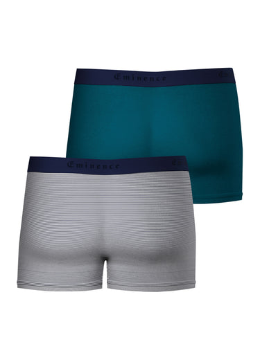 Boxers assortis, rayé et uni Mariniere/Bleu