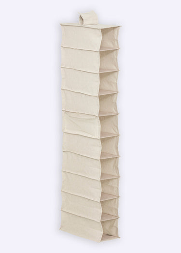 Range chaussures à suspendre, clair Beige